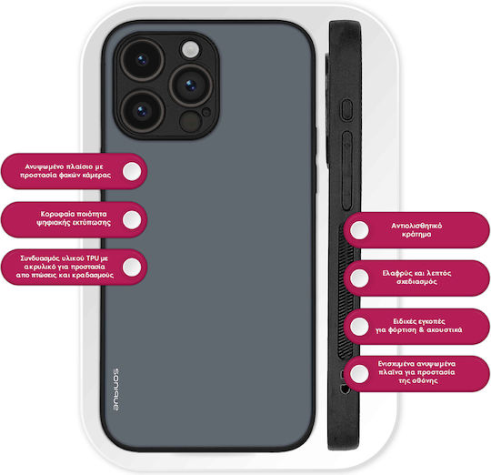 Sonique Colorbloc Series Case for Xiaomi 14t Pro Blue Grey