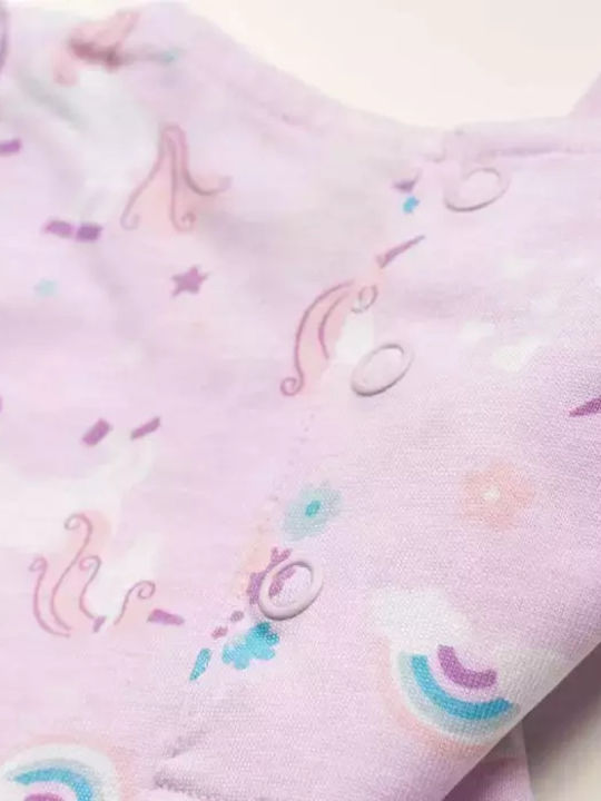 Kinderkleid Ärmellos Lila