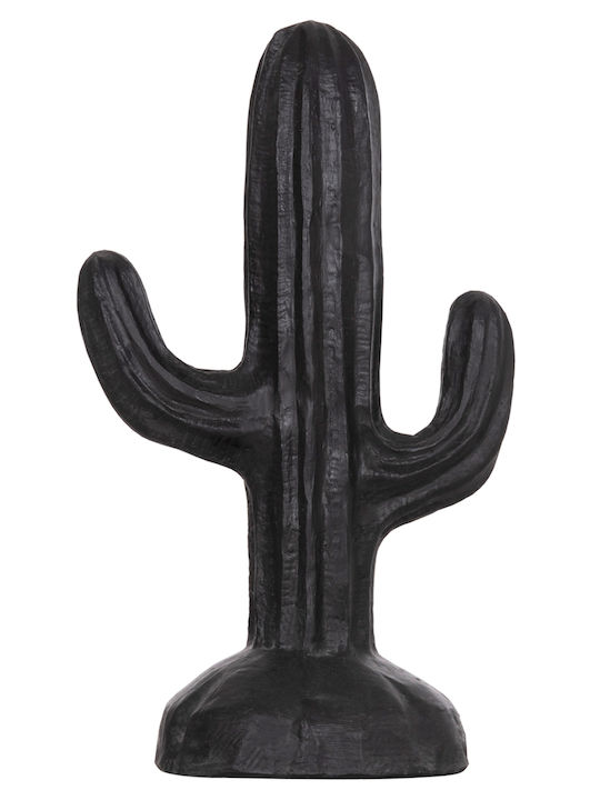Homemarkt Decorative Floor Cactus Cactus Hm4386.01s Plaster Black 42x30x74cm