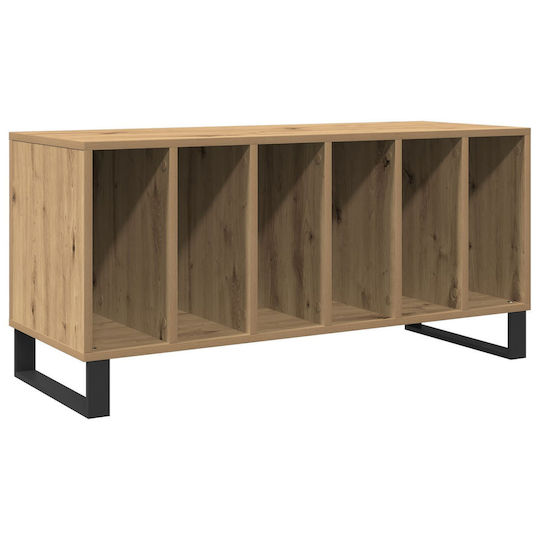 vidaXL Wood Hi-Fi Furniture Brown 38x100x48cm