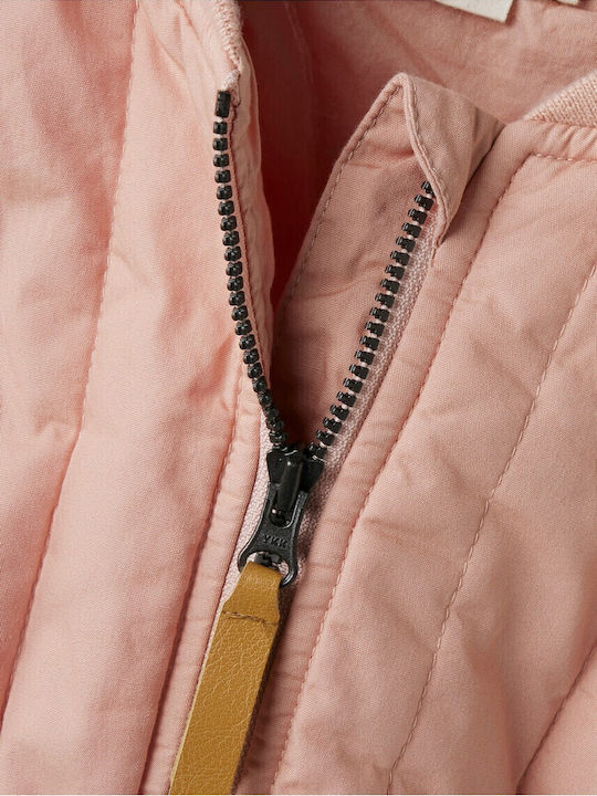 Παιδικό Καπιτονέ Μπουφάν Ροζ Pink