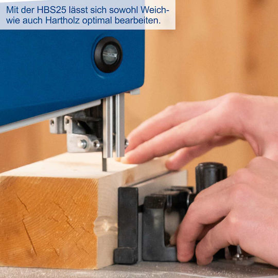 Scheppach Bandsäge HBS25 mit Leistung 350 Watt