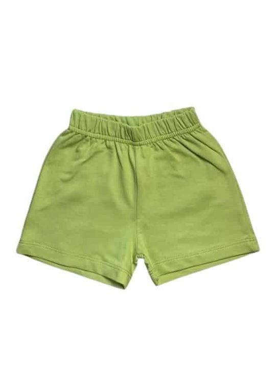 Kids' Set with Shorts Summer 2pcs White, Green