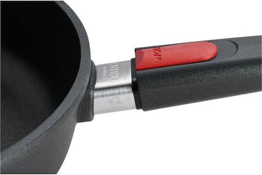 Woll tigaie sauté Cu capac din Aluminiu Turnat cu Strat Antiaderent 24cm