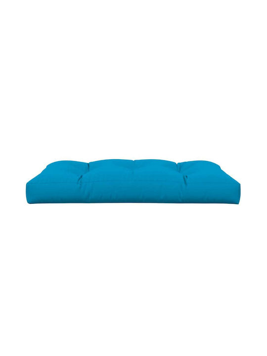 vidaXL Waterproof Bench Cushion Palette Blue 80x120cm