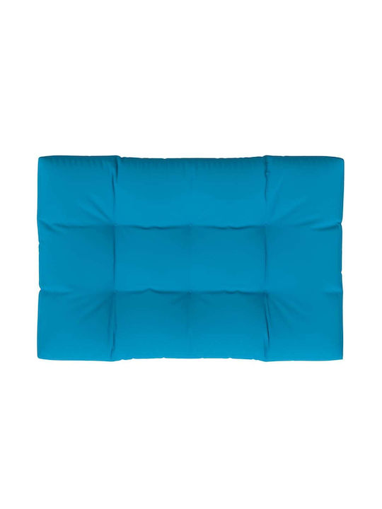 vidaXL Waterproof Bench Cushion Palette Blue 80x120cm