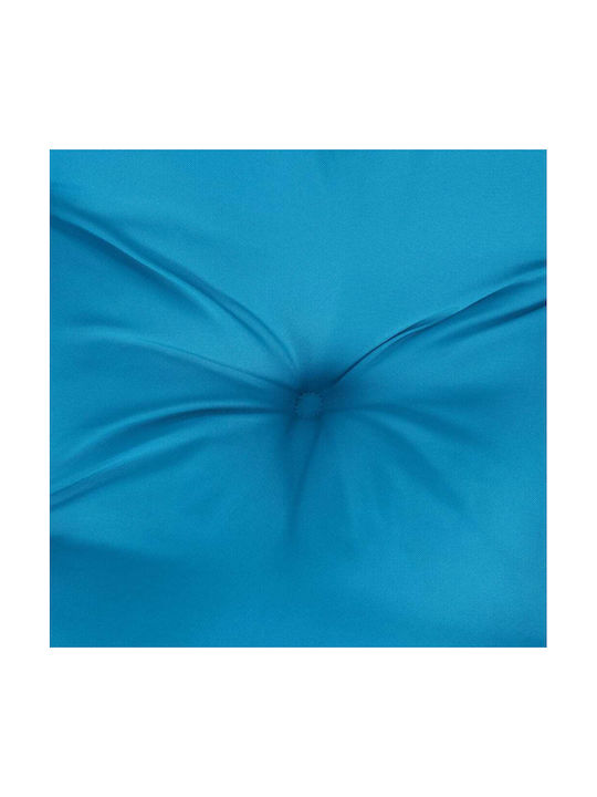vidaXL Waterproof Bench Cushion Palette Blue 80x120cm