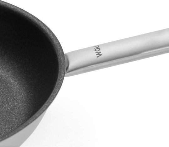 Woll Pan made of Stainless Steel with Non-Stick Coating 28cm