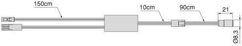 Смарт LED сензор за движение Emuca 5152917 12V DC 24V DC 223-5152917sen