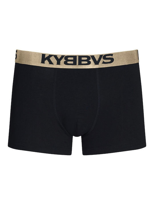 Herren Boxershorts BLUE/GOLD 2Packung