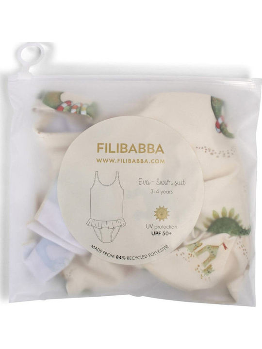 Filibabba Παιδικό Μαγιό Ολόσωμο Λευκό Filibabba Παιδικό Μαγιό Ολόσωμο Λευκό