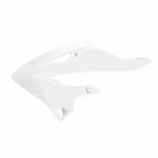 Polisport Motorcycle Radiator Protector Yamaha YZ 250 White
