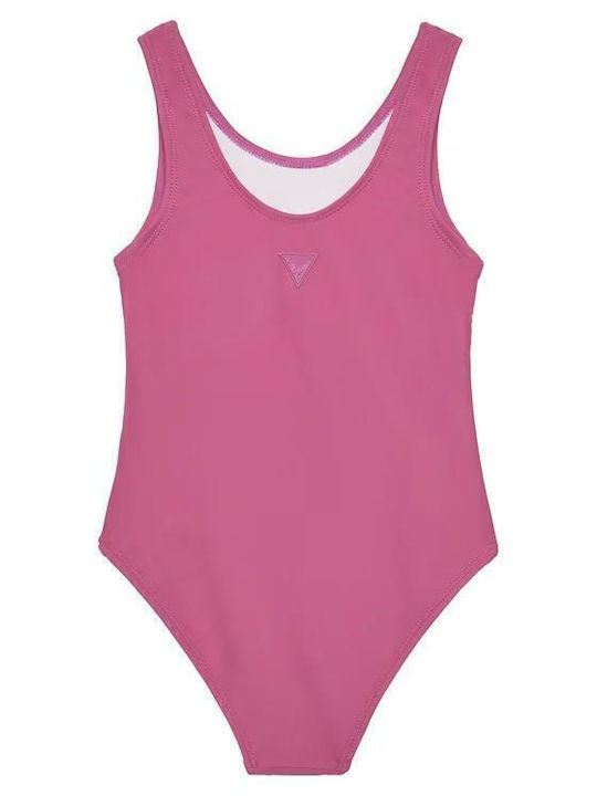 Guess Παιδικό Μαγιό Ολόσωμο Pink Burst Guess Παιδικό Μαγιό Ολόσωμο Pink Burst