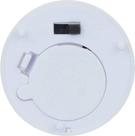 Relaxdays Dekorative Lampe Wachs-Politur Mehrfarbig 2Stück