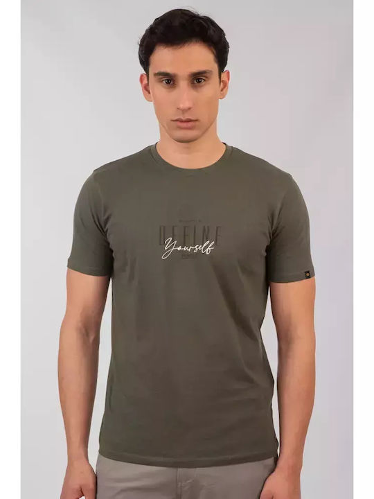T-shirt Χακί