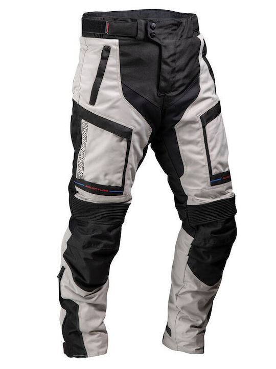 Nordcode Adventure Evo Oversize Men's 4 Season Motorcycle Waterproof Pants Grey/Black