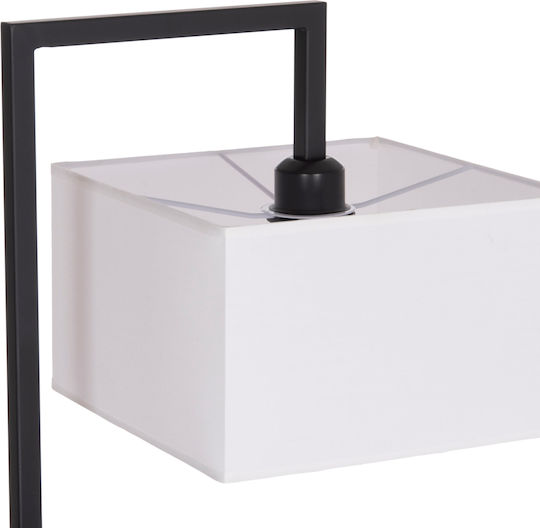 HomeMarkt Floor Lamp H170xW1cm. with Socket for Bulb E27 Black