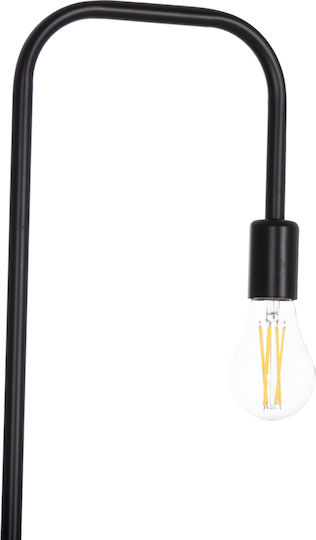 HomeMarkt Kramer Φωτιστικό Δαπέδου Υ169xΜ24εκ. με Ντουί για Λαμπτήρα E27 Μαύρο