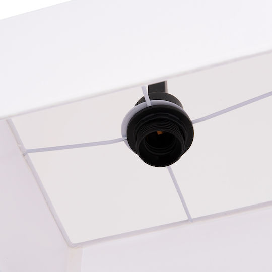 HomeMarkt Floor Lamp H170xW1cm. with Socket for Bulb E27 Black