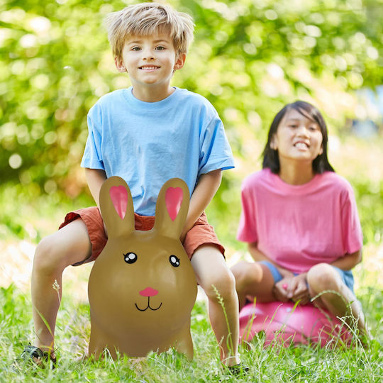 Relaxdays Hoppers Bunny For 3+ Years Brown 45cm