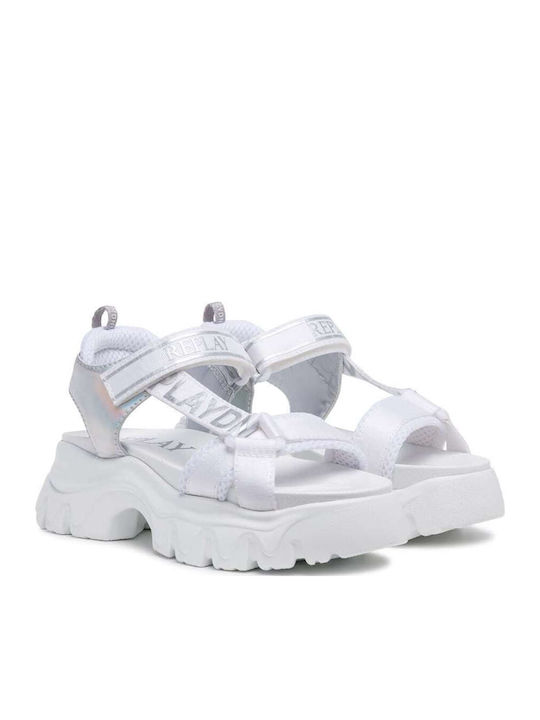 Kindersandalen Juyce Silber