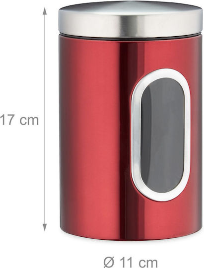 Relaxdays Relaxdays Lebensmittelglas mit luftdichtem Deckel Kunststoff Braun 1700ml Relaxdays Relaxdays Lebensmittelglas mit luftdichtem Deckel Kunststoff Braun 1700ml