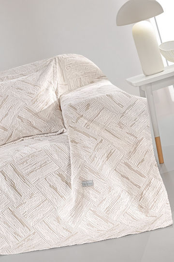 Guy Laroche Πολυθρόνας Π180xΜ145cm Natural Guy Laroche Πολυθρόνας Π180xΜ145cm Natural
