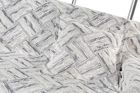 Guy Laroche Ριχτάρι Πολυθρόνας Chenille 180x145εκ. Smoke
