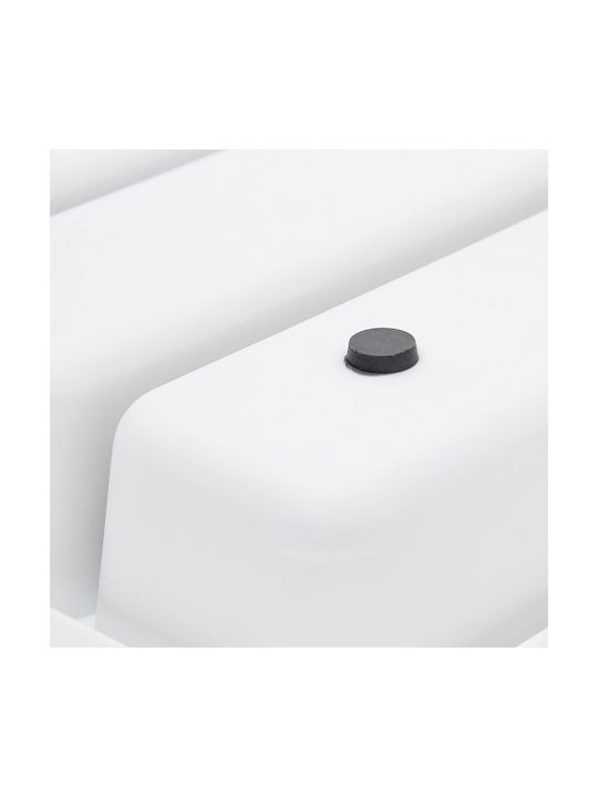 Relaxdays Tăvi Pentru Tacâmuri De Sertar Din Plastic 40.5x32.5x5cm Albă