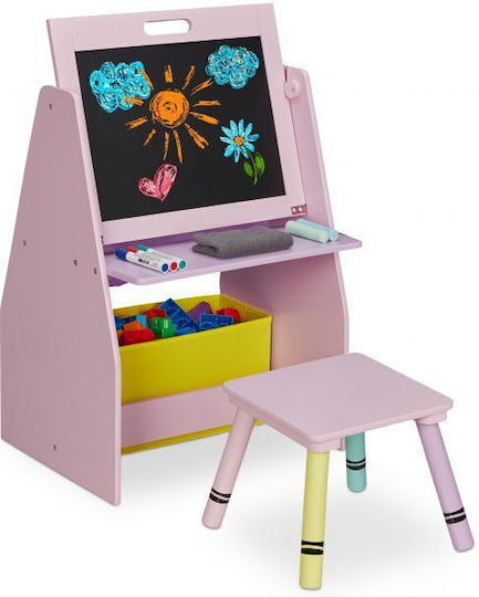 Set Mese Pentru Copii Cu Scaune Violet Relaxdays Set Mese Pentru Copii Cu Scaune Violet Relaxdays