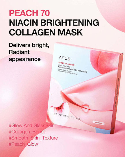 Anua Face Brightening / Firming Mask 38gr
