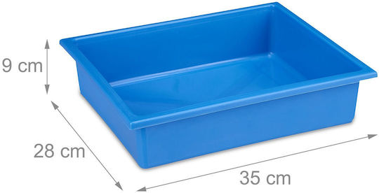 Set Masă cu Scaune pentru Copii pentru Desen din Plastic Alb Relaxdays