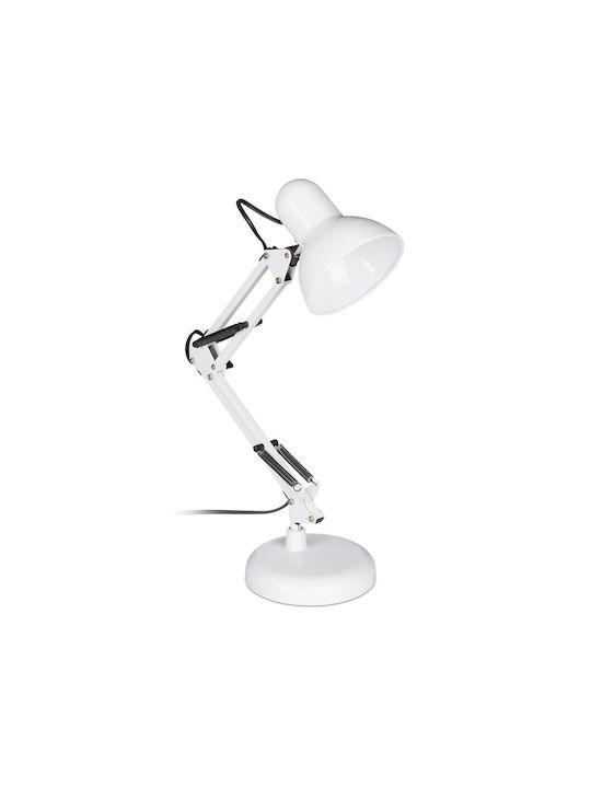 Relaxdays Bürobeleuchtung mit Flexiblen Arm