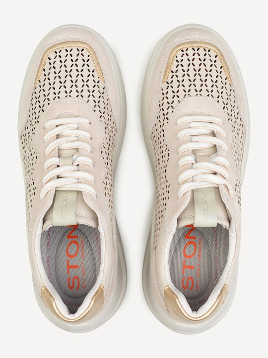 Γυναικεία Sneakers Birch White / Goat Brown