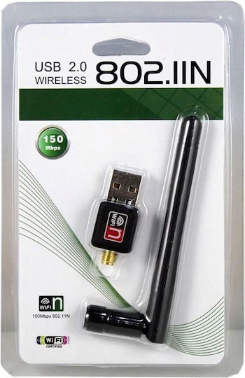 150mbps Mini Wifi Adapter Antenna Usb 2.0 802.11n Lan Network