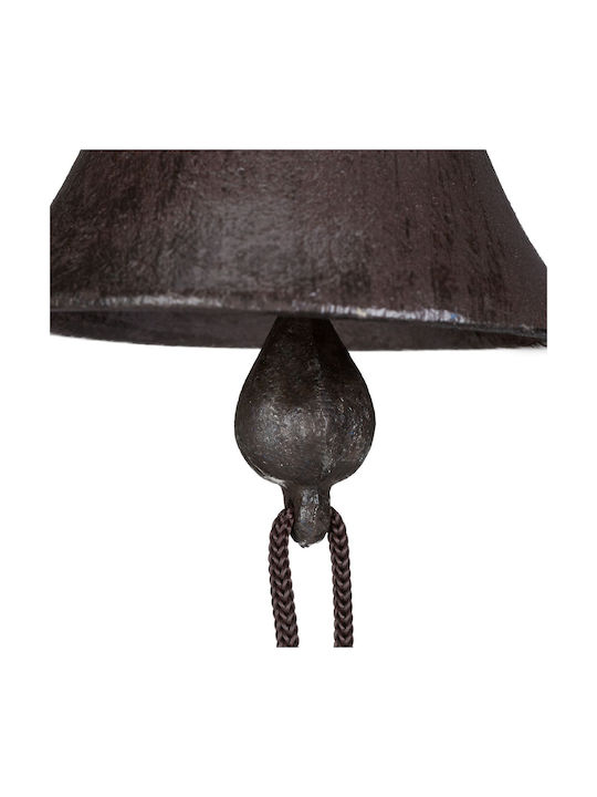 Relaxdays Decorațiune Pentru Perete Maro Din Metal 16x10x13cm