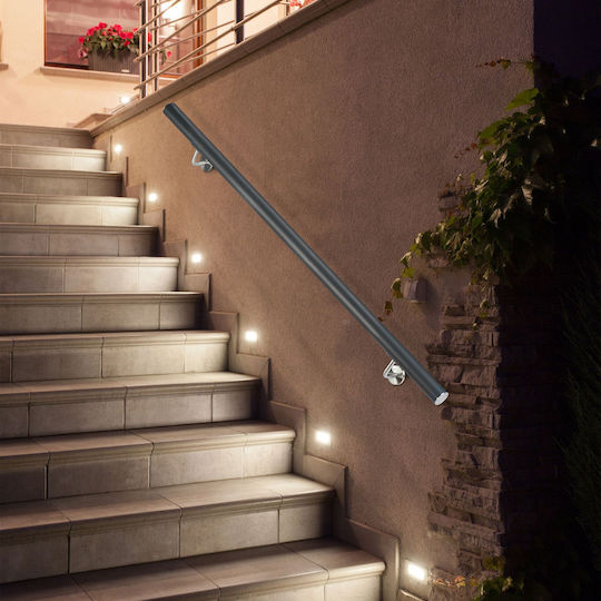 Aluminium-Balustrade Relaxdays Anthrazit 150 cm