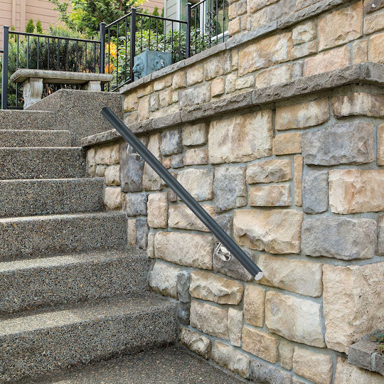 Aluminium-Balustrade Relaxdays Anthrazit 150 cm