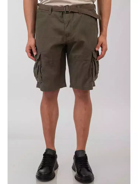 Ανδρική Βερμούδα Cargo Dk. Khaki