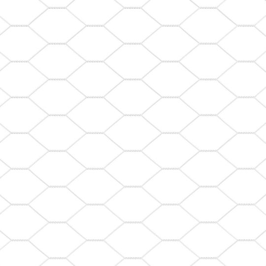 vidaXL Hexagonal Fencing Wire Fencing Galvanized Set Silver 1.6x10m