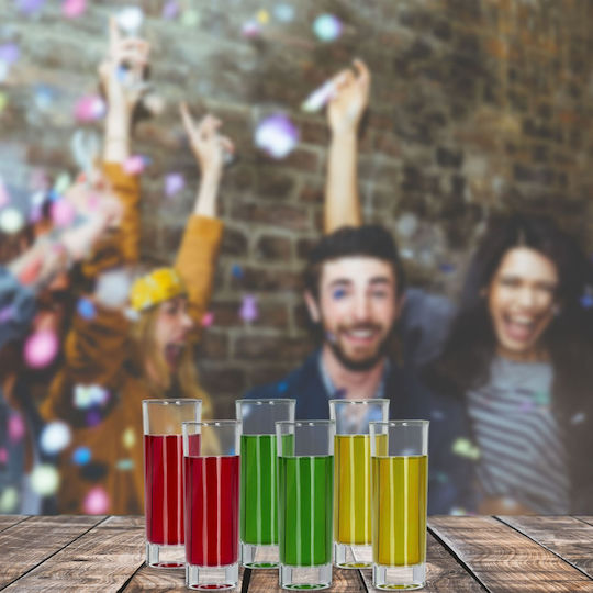 Relaxdays Pahare de shot din Sticlă 60ml 6buc