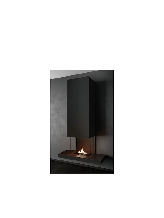 Tenderflame Kamin Innenbereich Metallisch Schwarz