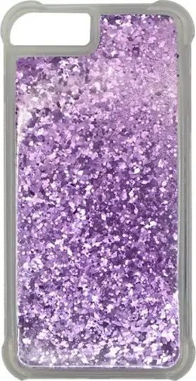 Vivid Liquid Silicone Back Cover Purple for iPhone 6/6s and Realme 6 / 6s