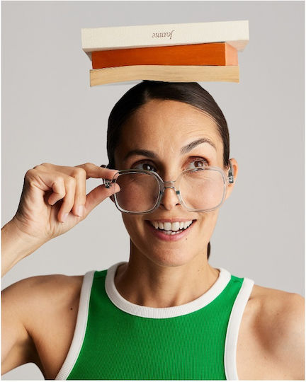 Izipizi Women's Reading Glasses +1.50 in Transparent color
