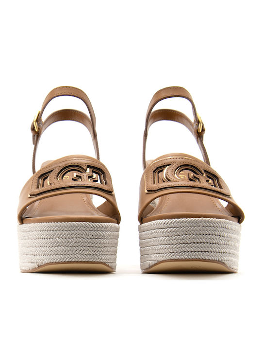 Guess Δερμάτινα Πέδιλα Ταμπά Guess Δερμάτινα Πέδιλα Ταμπά