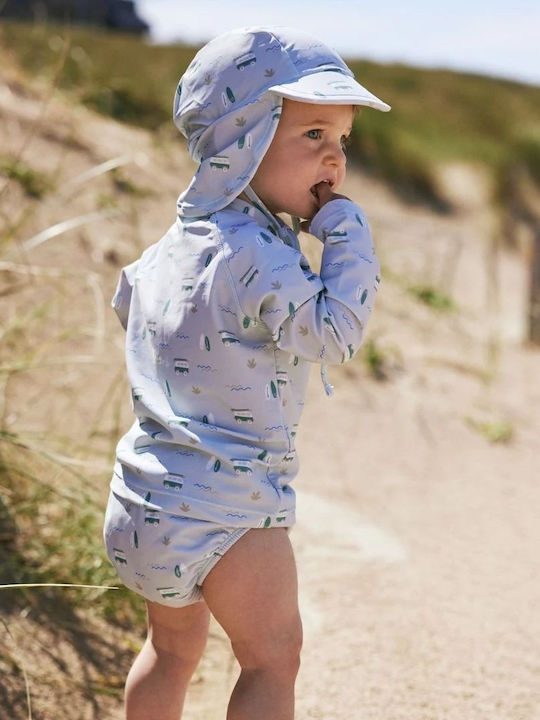 Fresk Kids' Hat Fabric Sunscreen Beige