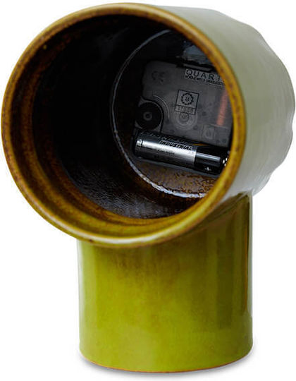 HK Living Ceas De Masă Cu Indicatori Verde ACL0003