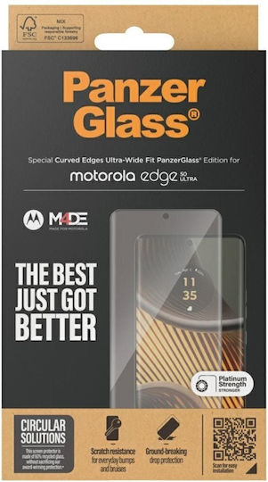 PanzerGlass Tempered Glass (Motorola Edge 50 Ultra)