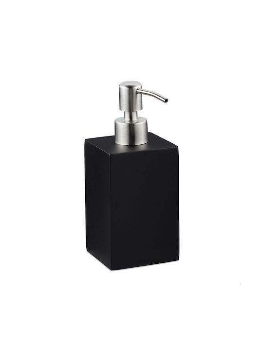 Relaxdays Dispenser Κουζίνας Πλαστικό Μαύρο 300ml
