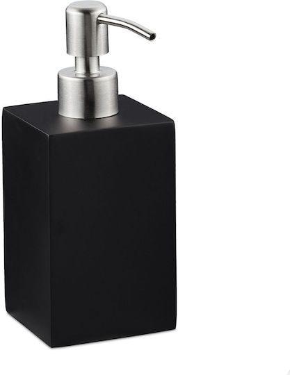 Relaxdays Dispenser Κουζίνας Πλαστικό Μαύρο 300ml